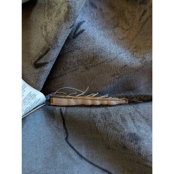 Daisy Fuentes Womens Sz Small Slip Dress Mini Short V-Neck Nightgown 3/4 Sleeve - Picture 12 of 12